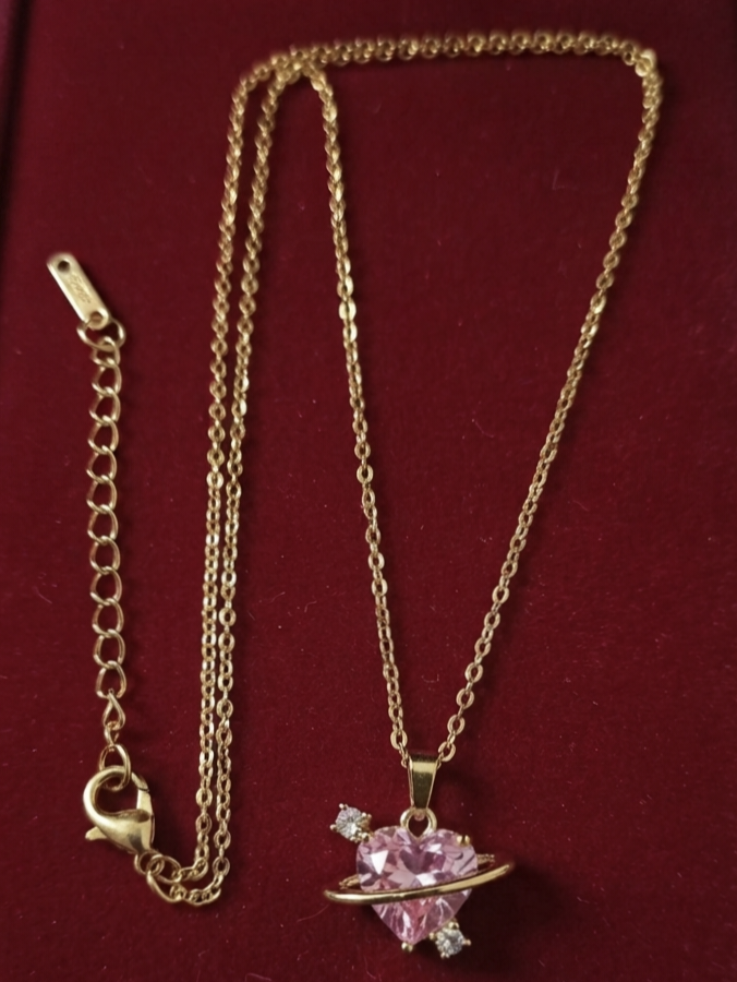 starlit heart pendant